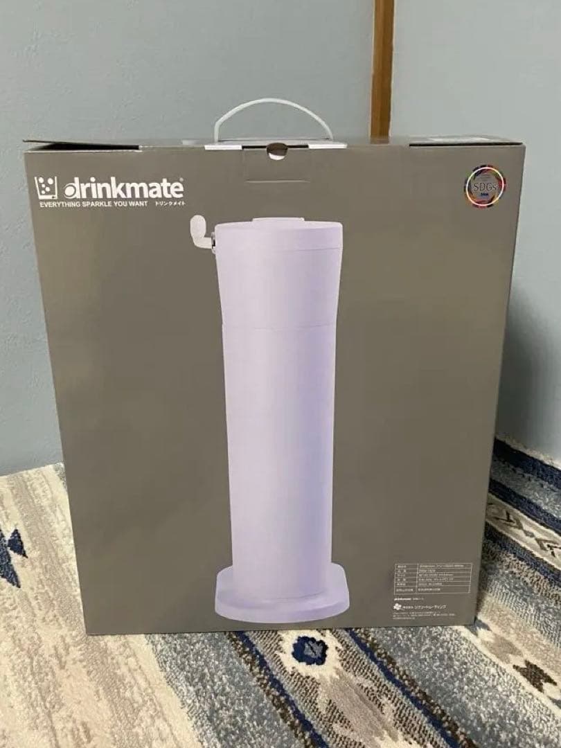 未使用新品　炭酸水メーカー　drinkmate 650 ホワイト