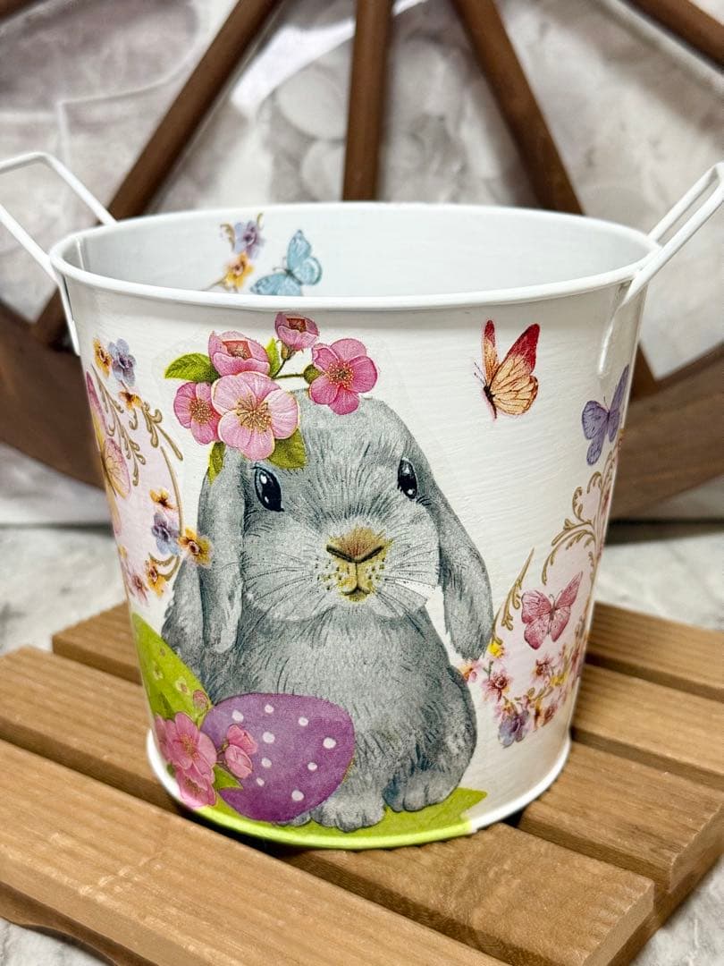 リメイクタイル※オーバル型鉢カバー※リメ缶※ウォールプランター※デコパージュ