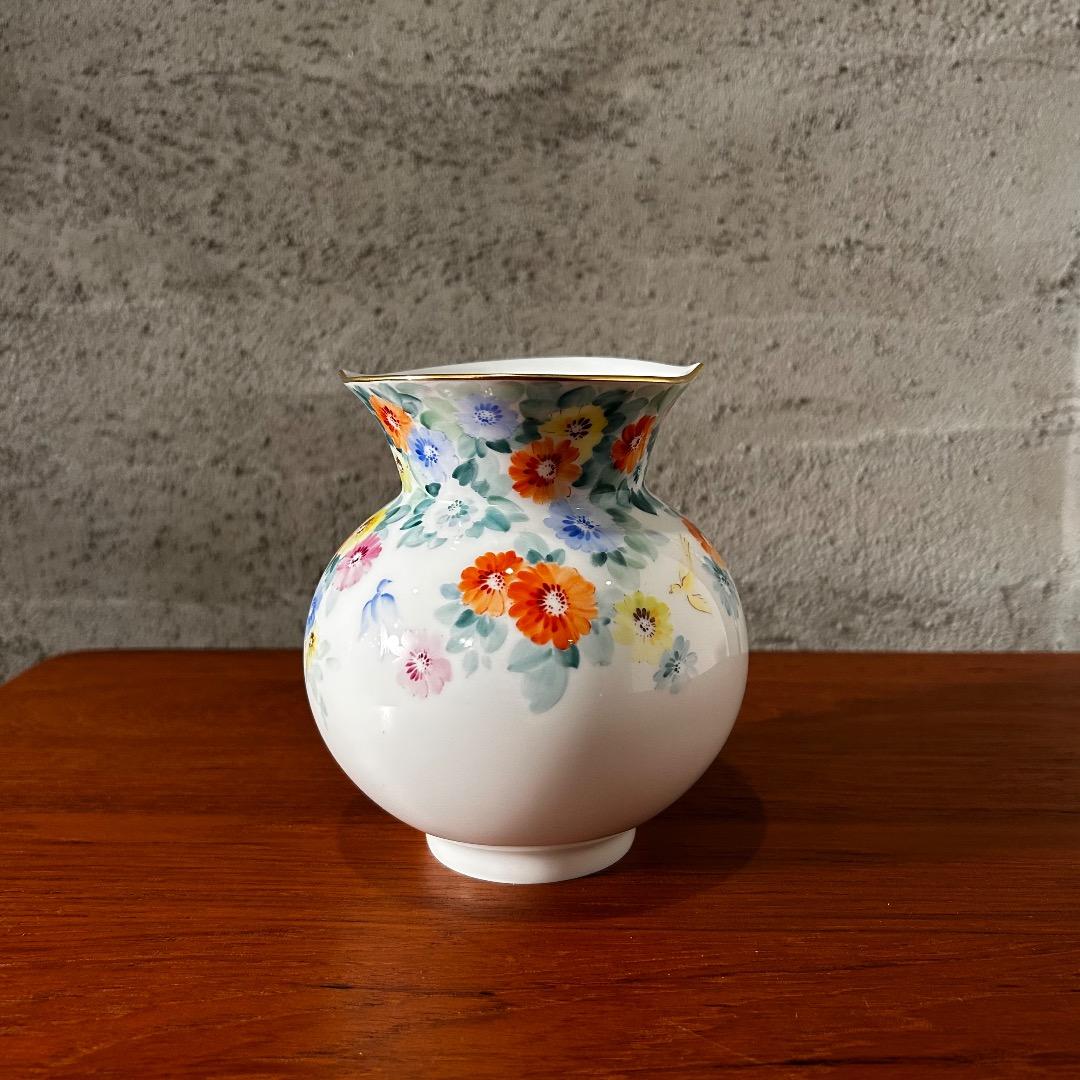 Meissen フラワーポット 金彩