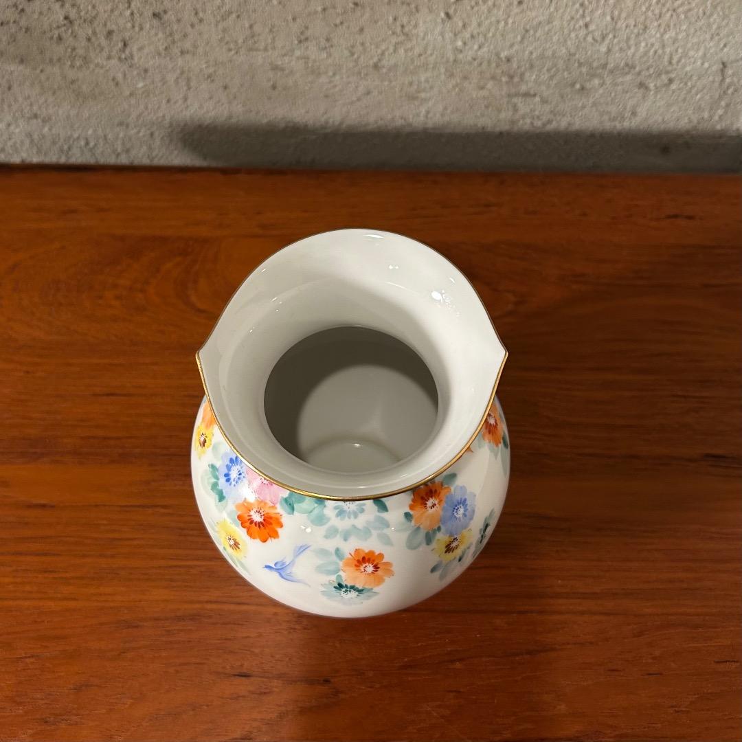 Meissen フラワーポット 金彩