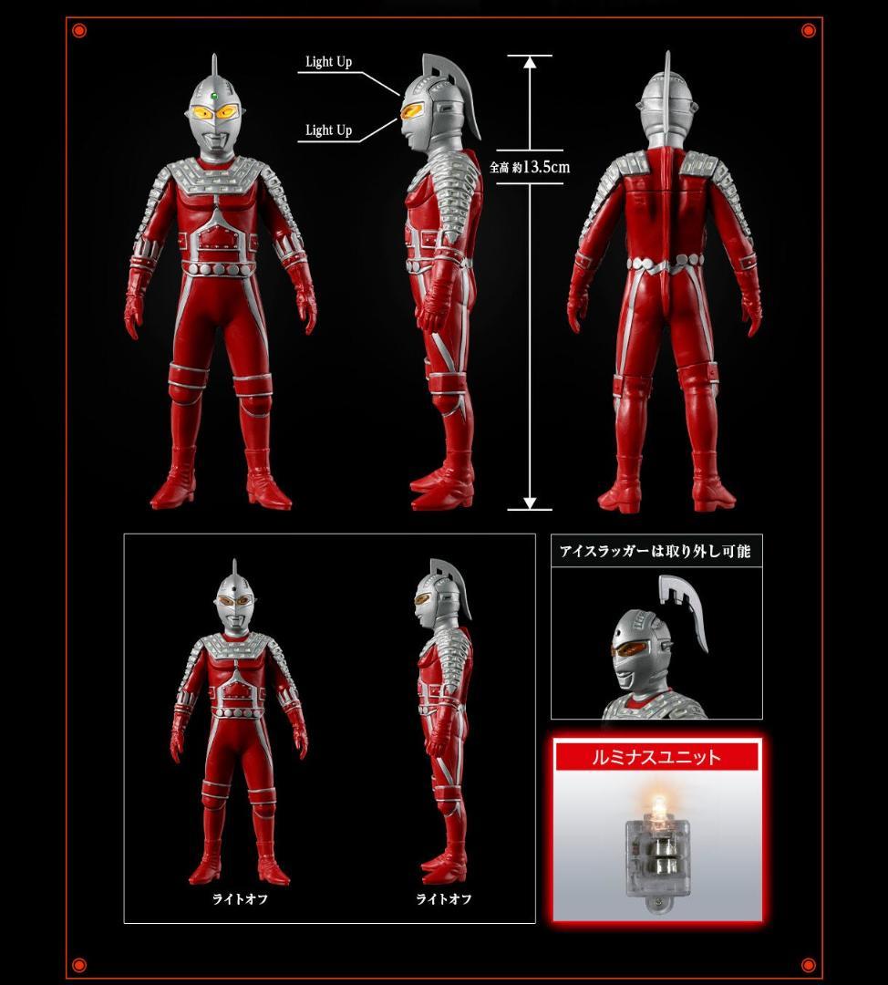 ニセウルトラセブン アルティメットルミナス 秘密基地台紙 専用LEDユニット