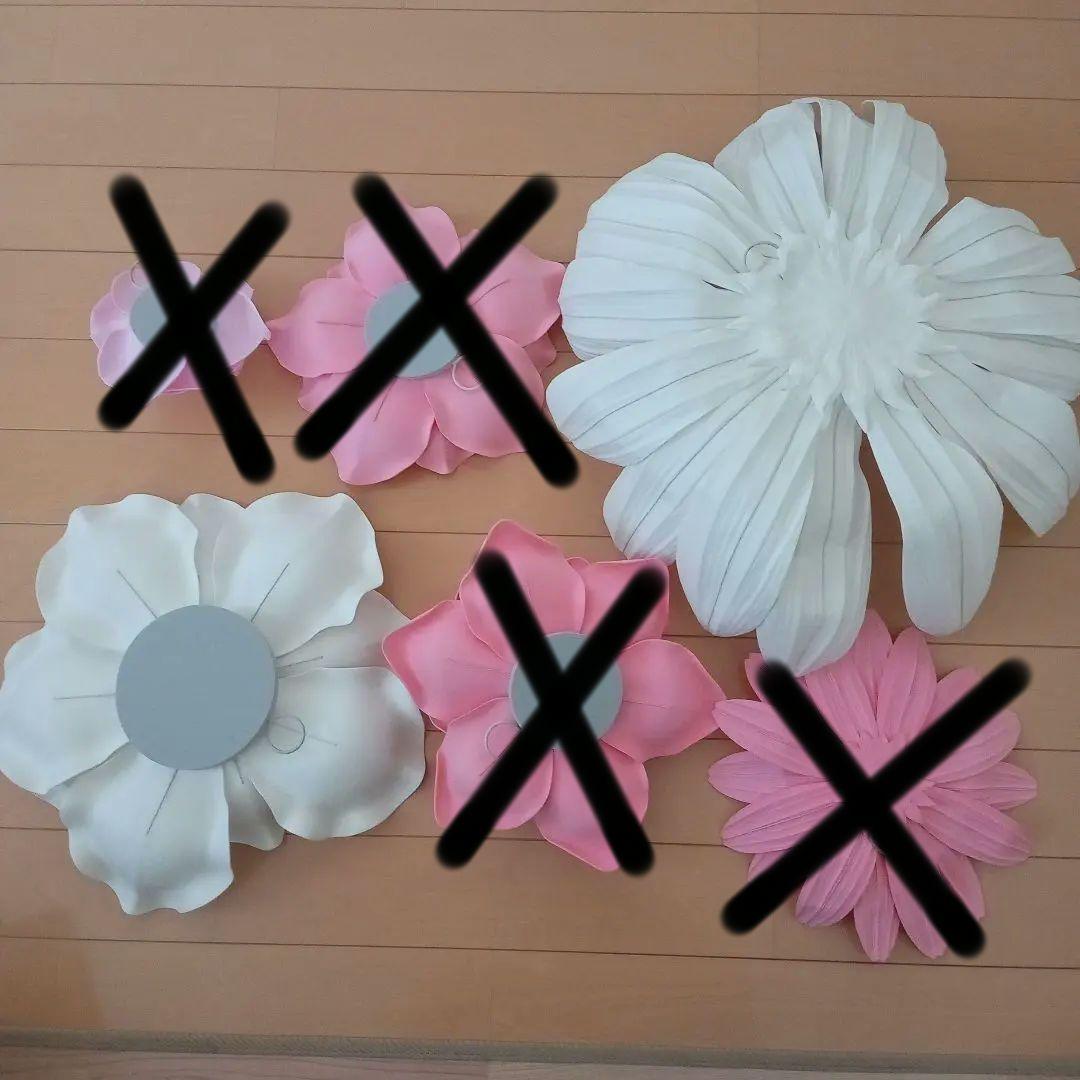 廃盤　Francfranc ピンク ホワイト 造花アレンジメント