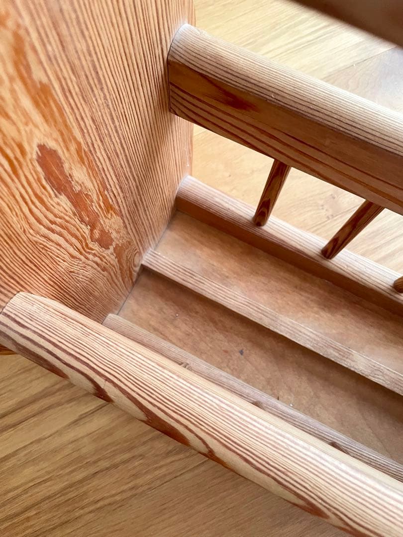 パインウッド マガジンラック 北欧ヴィンテージ