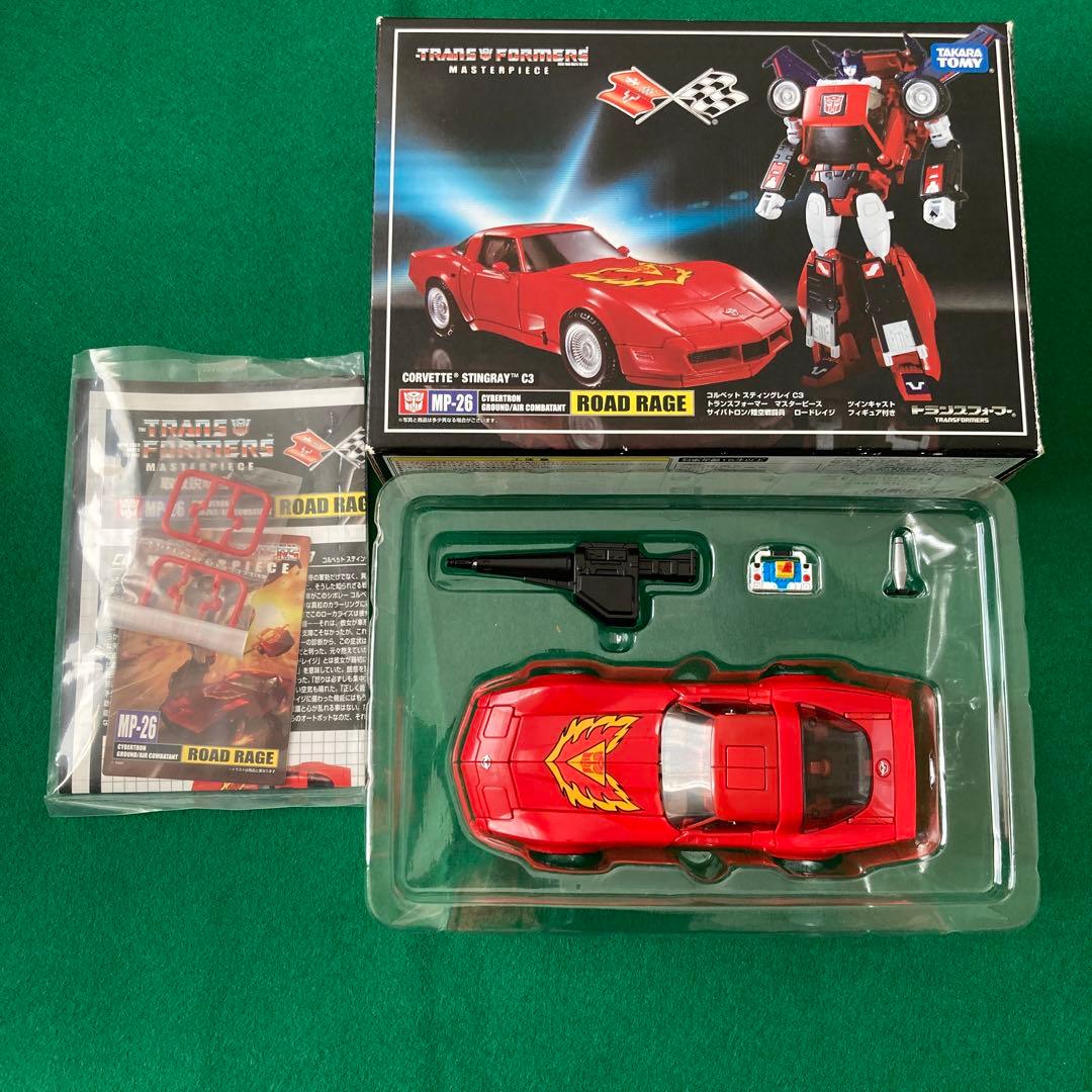 MP-26 ロードレイジ　トランスフォーマー　マスターピース　コルベットC3