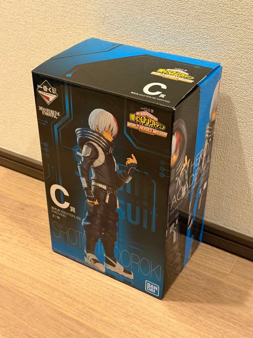 付属品完備　ワールドヒーローズミッション　轟焦凍　ショート　ヒロアカ　一番くじ