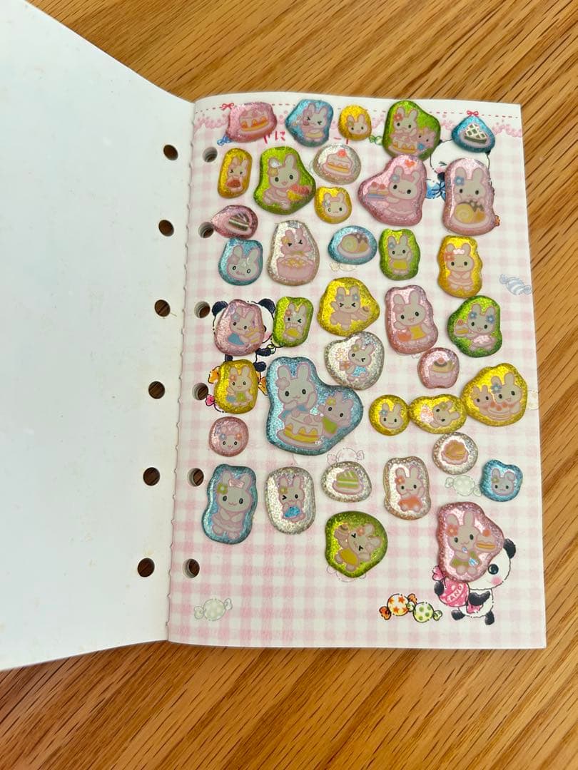 平成レトロ　当時物　シール帳　ぱんちゃん　ハムちゃんズワールド　希少