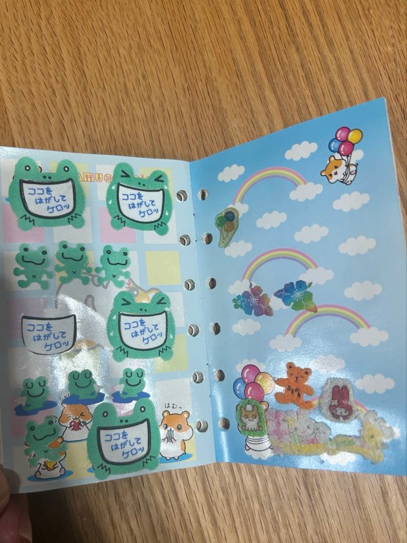 平成レトロ　当時物　シール帳　ぱんちゃん　ハムちゃんズワールド　希少