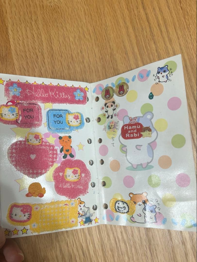 平成レトロ　当時物　シール帳　ぱんちゃん　ハムちゃんズワールド　希少