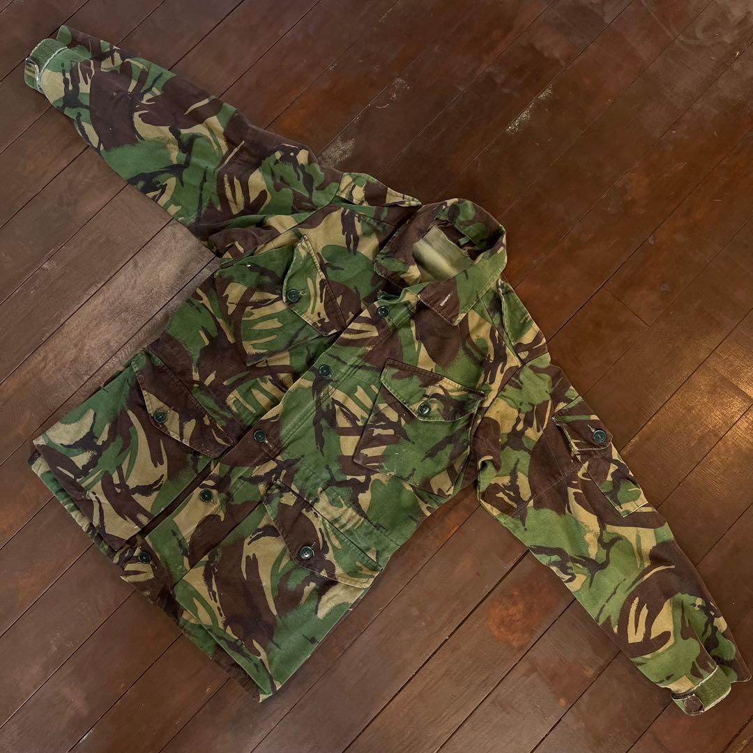 【British Army イギリス軍】コンバットジャケット カモ 迷彩 DPM