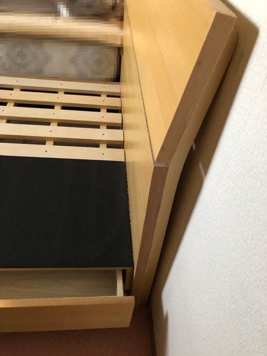 ⭐シングルベットのフレーム  引き出し*3つ