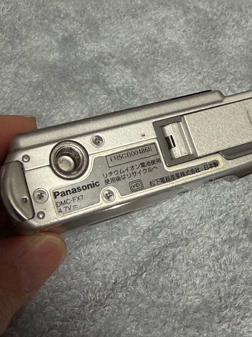 動作品 Panasonic LUMIX DMC-FX7 デジタルカメラ