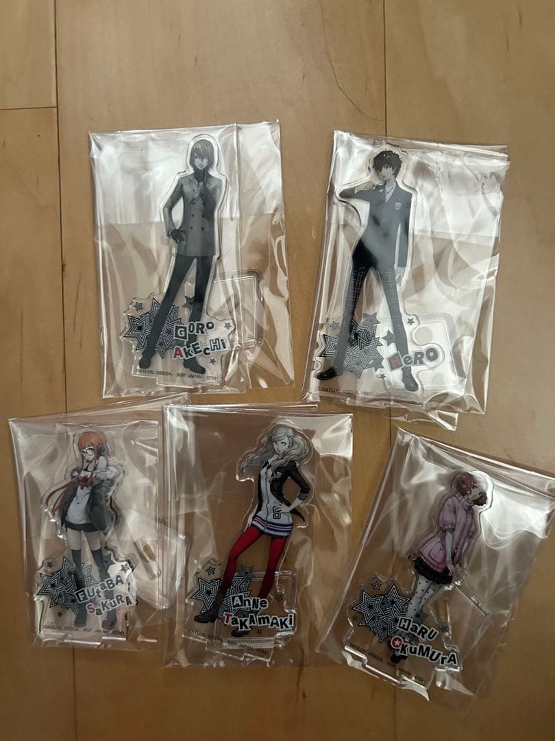 一番くじ ペルソナ5 a賞　b賞 f賞　セット 明智吾郎 主人公 フィギュア