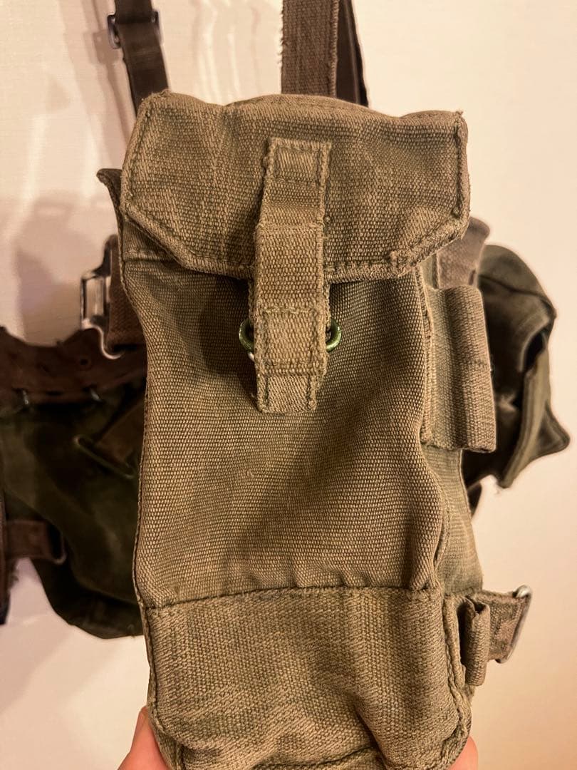 実物　イギリス軍パターン58 (P58) ウェビングセット