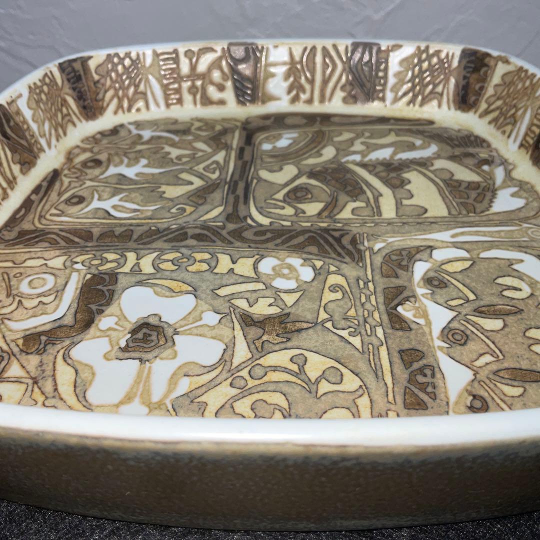 ロイヤルコペンハーゲン　バッカ　角皿プレート