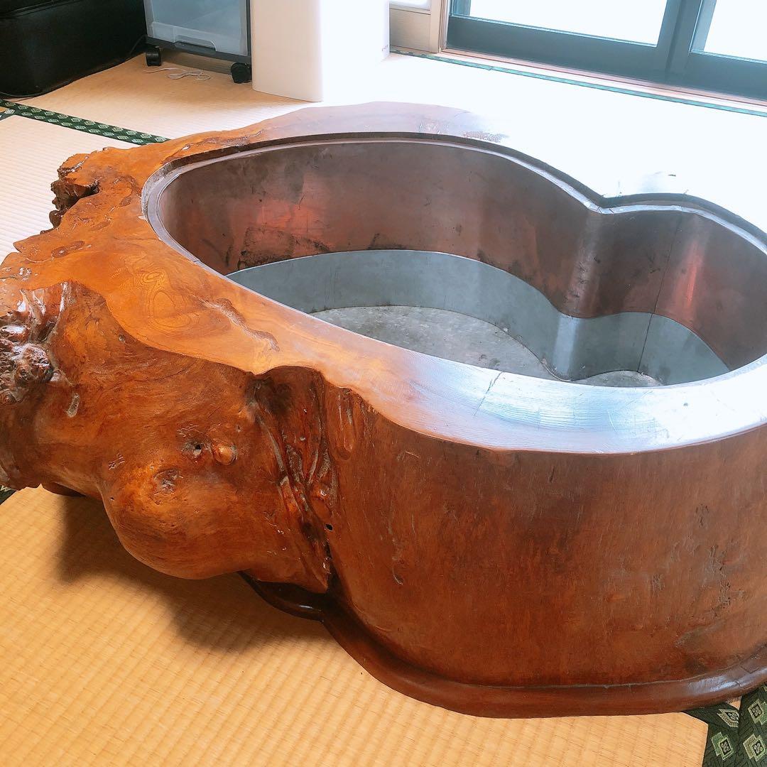 欅　火鉢　一点物