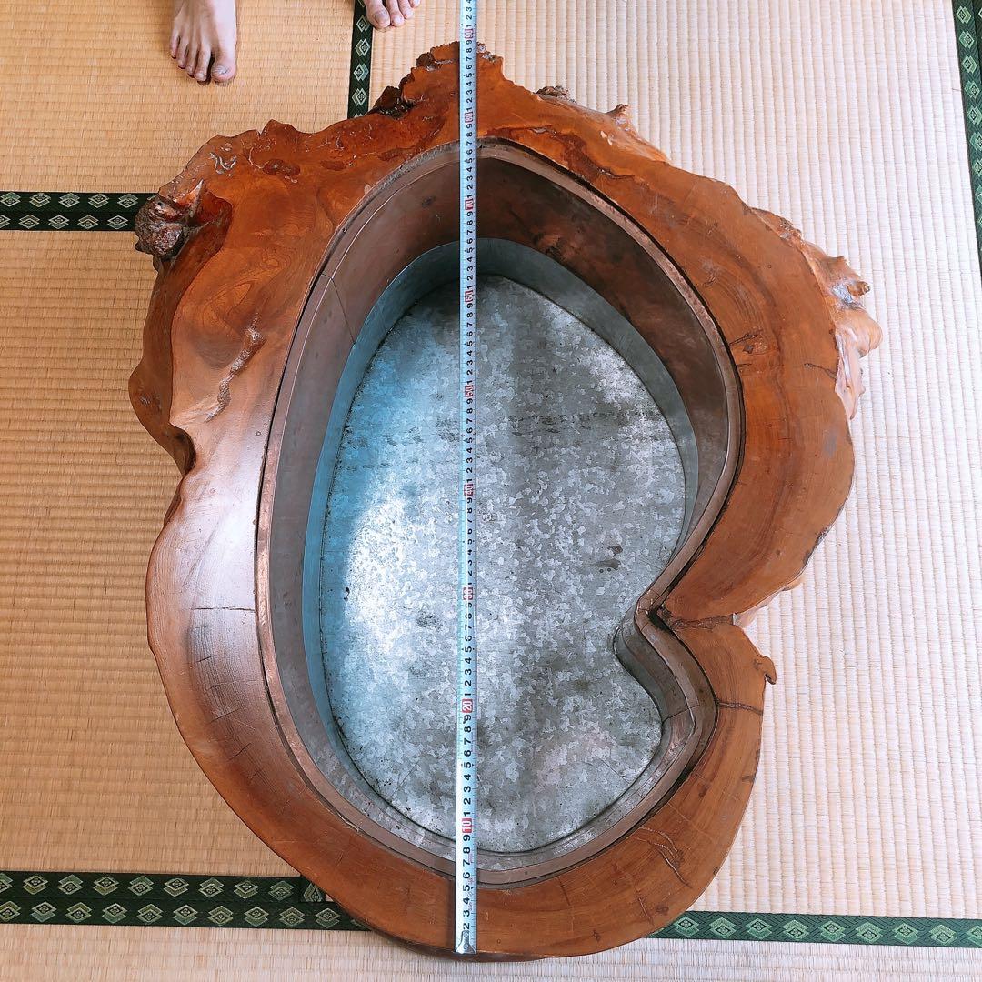 欅　火鉢　一点物