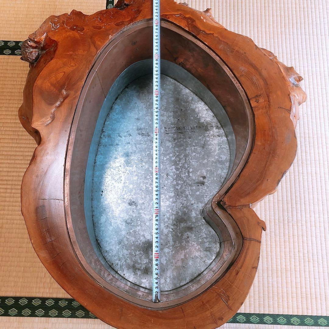 欅　火鉢　一点物