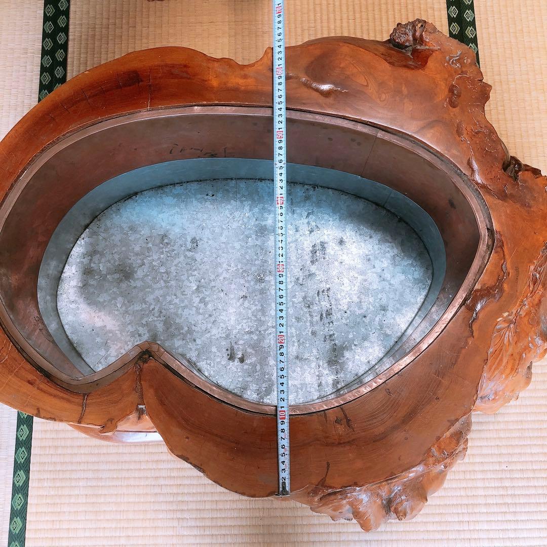 欅　火鉢　一点物