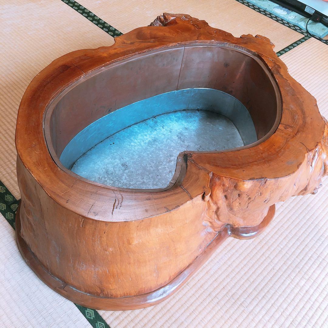 欅　火鉢　一点物