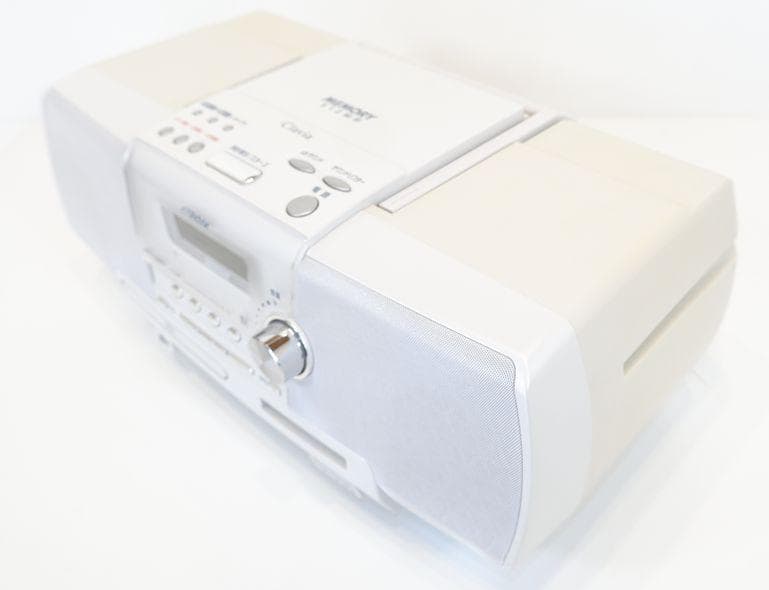 美品 Victor ビクター RD-M2-W Clavia CD MD ラジカセ