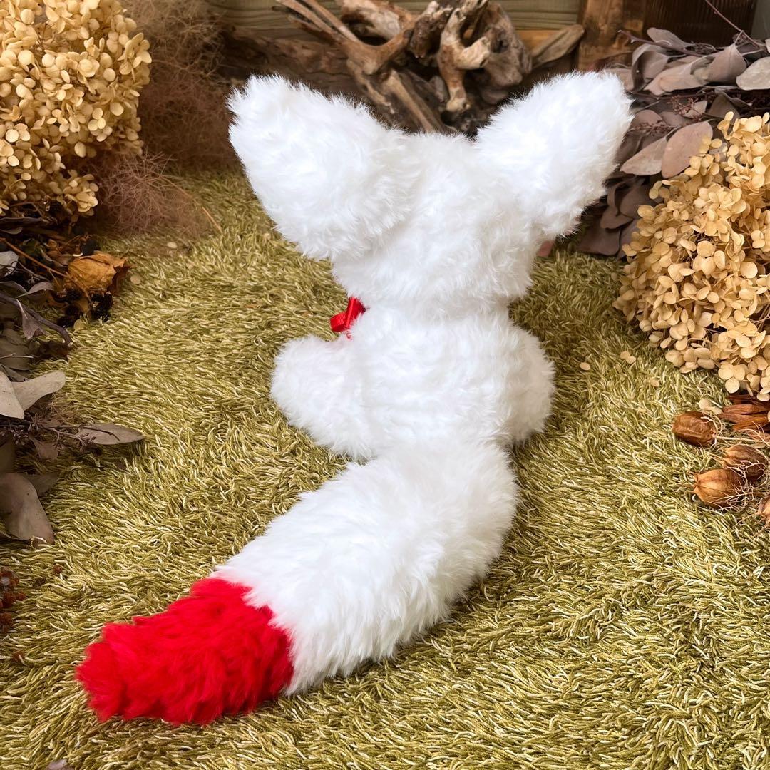 【sample】　あみぐるみ　ぬいぐるみ　アートドール 幻獣　狐