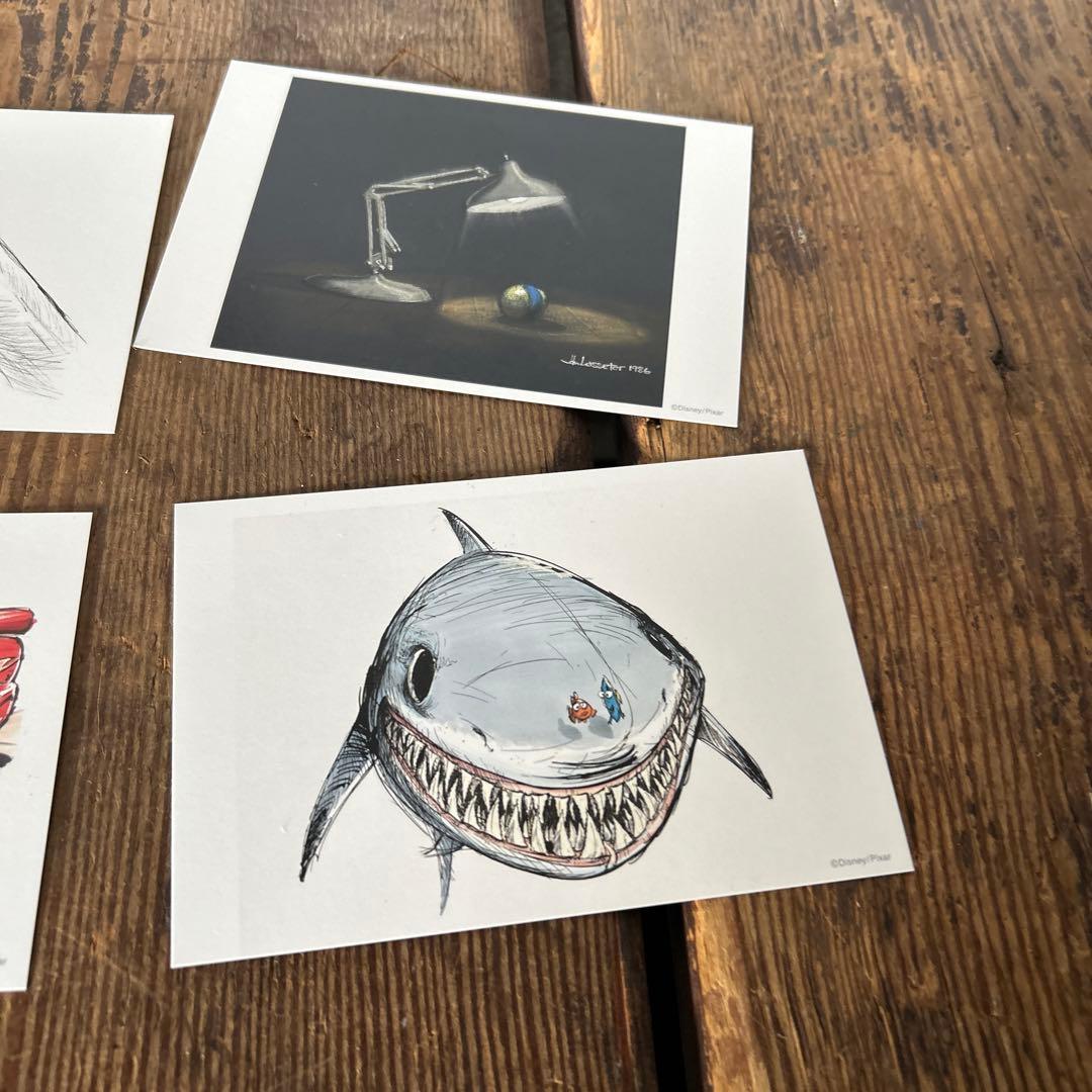 未開封　PIXAR 30周年 アートポストカード 10枚 まとめ売り