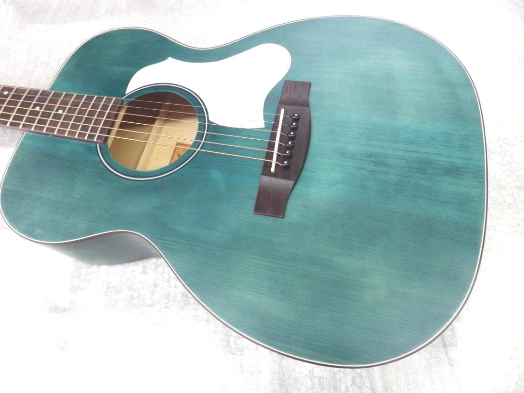 Syairi トップ単板　エレアコギター　YEF-01　DBL　ブルー