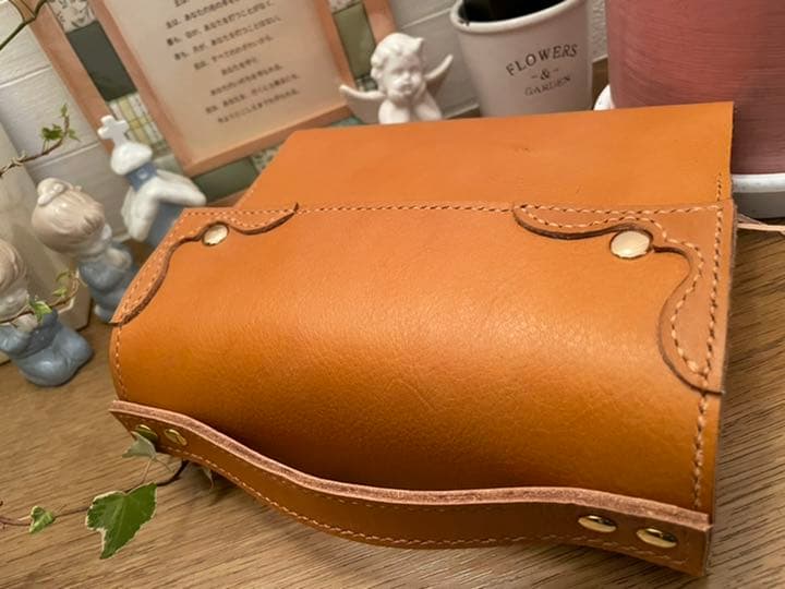 受注見本　ハンドメイドバイリンガル聖書カバー