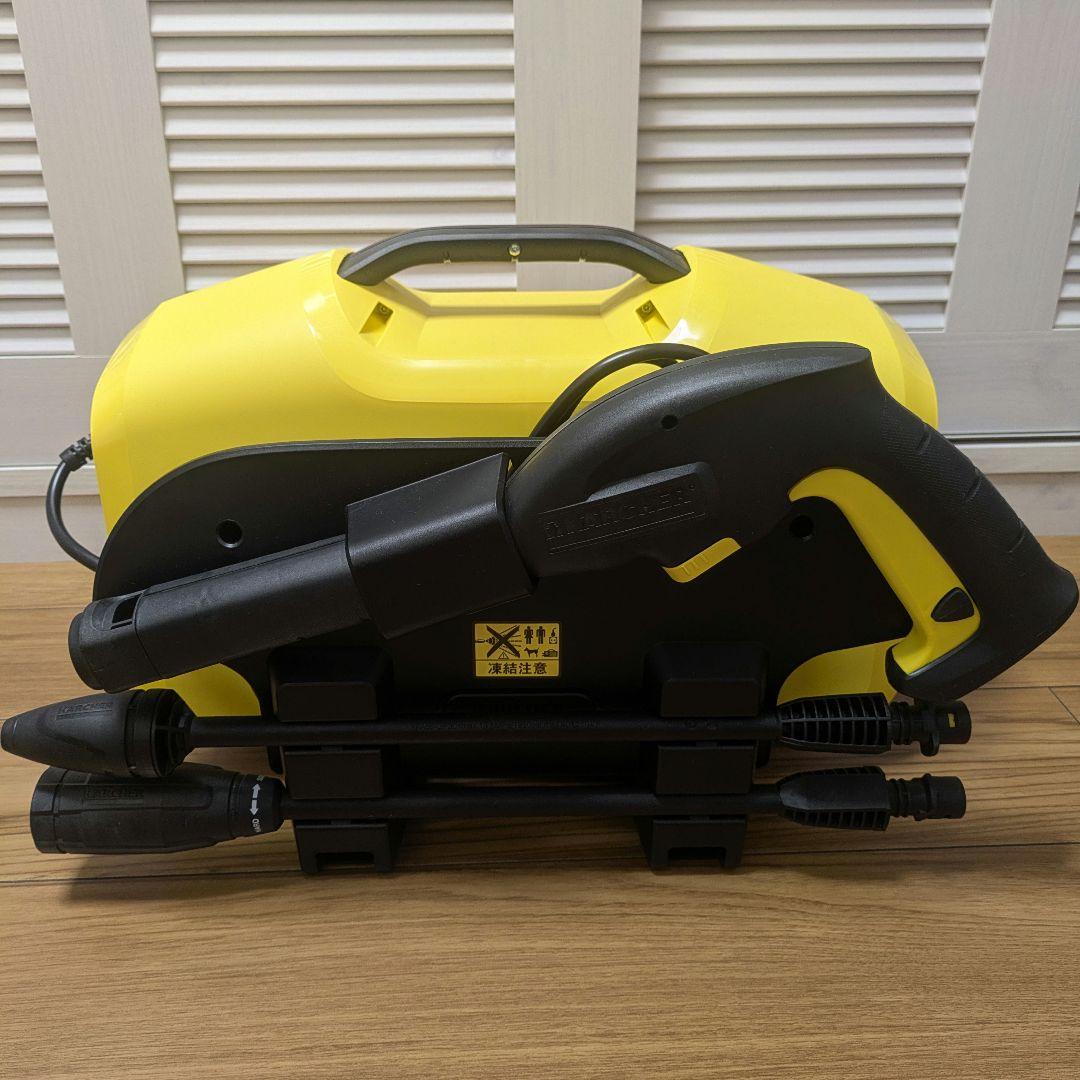 Kärcher ケルヒャー K2 サイレント 高圧洗浄機 純正水道ホース付き