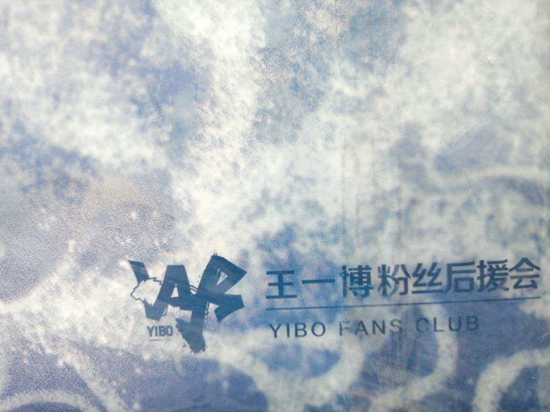 陳情令　博君一肖　王一博ファンクラブ出品　A4収納バインダー　クリアファイル付き