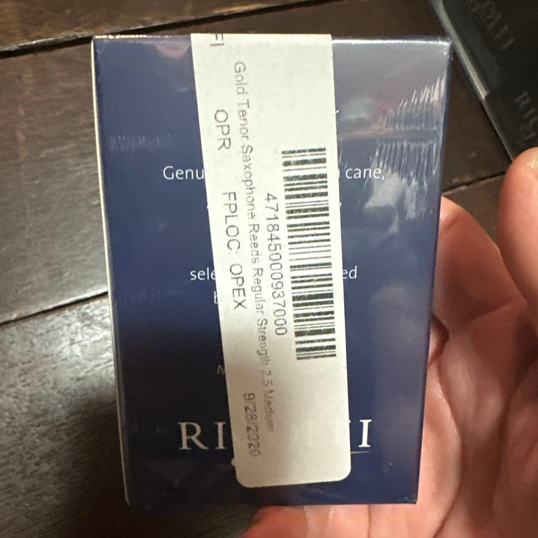 RIGOTTI THE BLUE ONE テナーサックスリード 2½ 10本