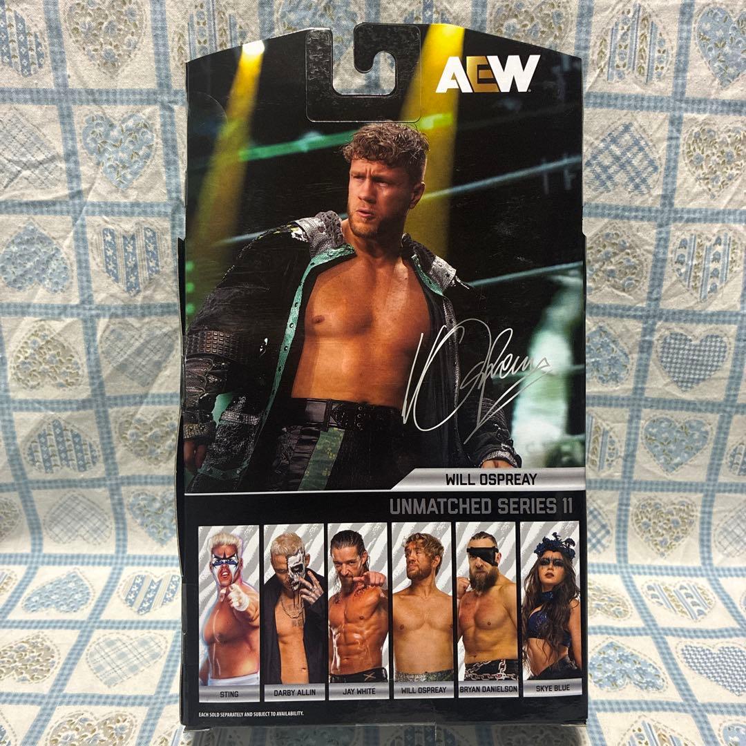 新日本プロレス　AEW　フィギュア　ウィル・オスプレイ　WWE