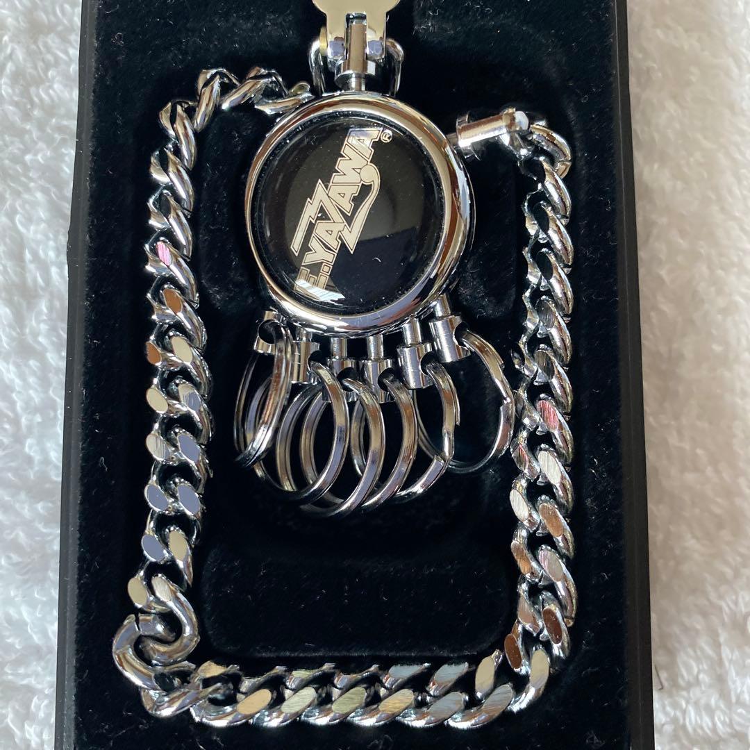 新品未使用　箱付　矢沢永吉　Ey E.YAZAWAキーチェーンキーホルダー