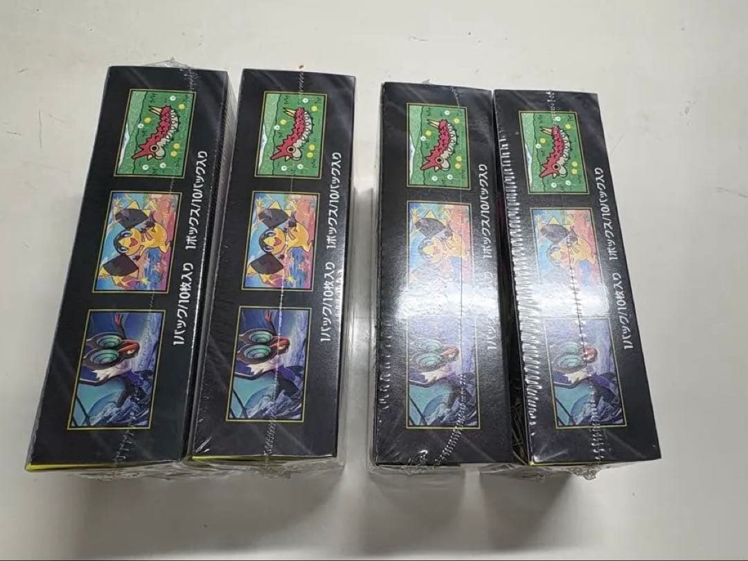 ポケモンカードドリームEX box4点