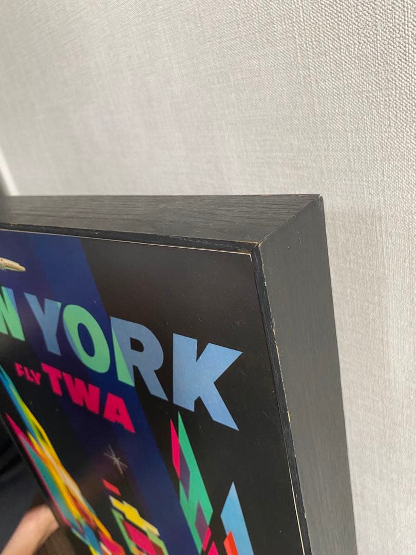 FLY TWA NEW YORK 壁掛けアート