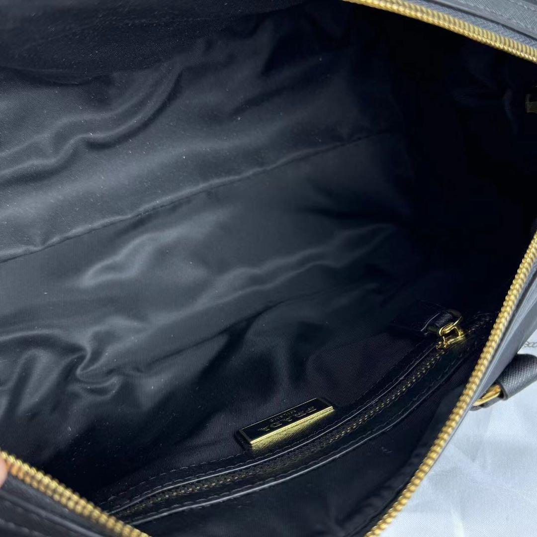 PRADA プラダ レザー ミディアム トップハンドルバッグ ノベルティ