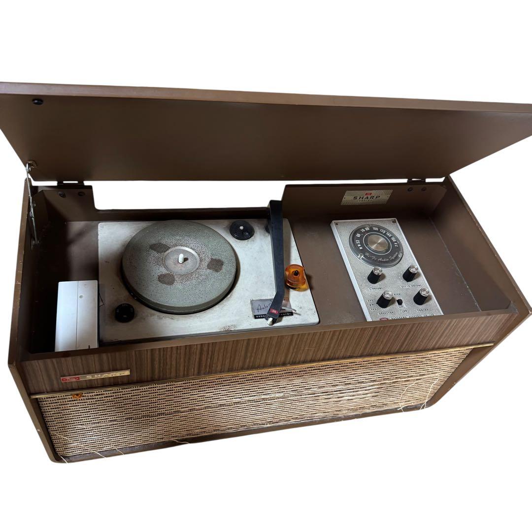 シャープ　ステレオアンサンブル　GPS-524 ラジオレコード　ジャンク品