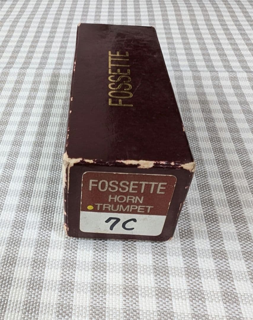 Fossette 7C トランペット マウスピース フォセット
