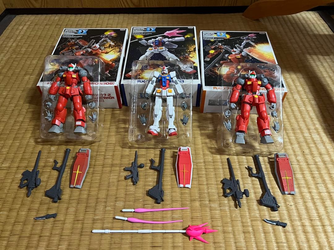 スペシャルクリエイティブモデル　ホワイトベース隊セット