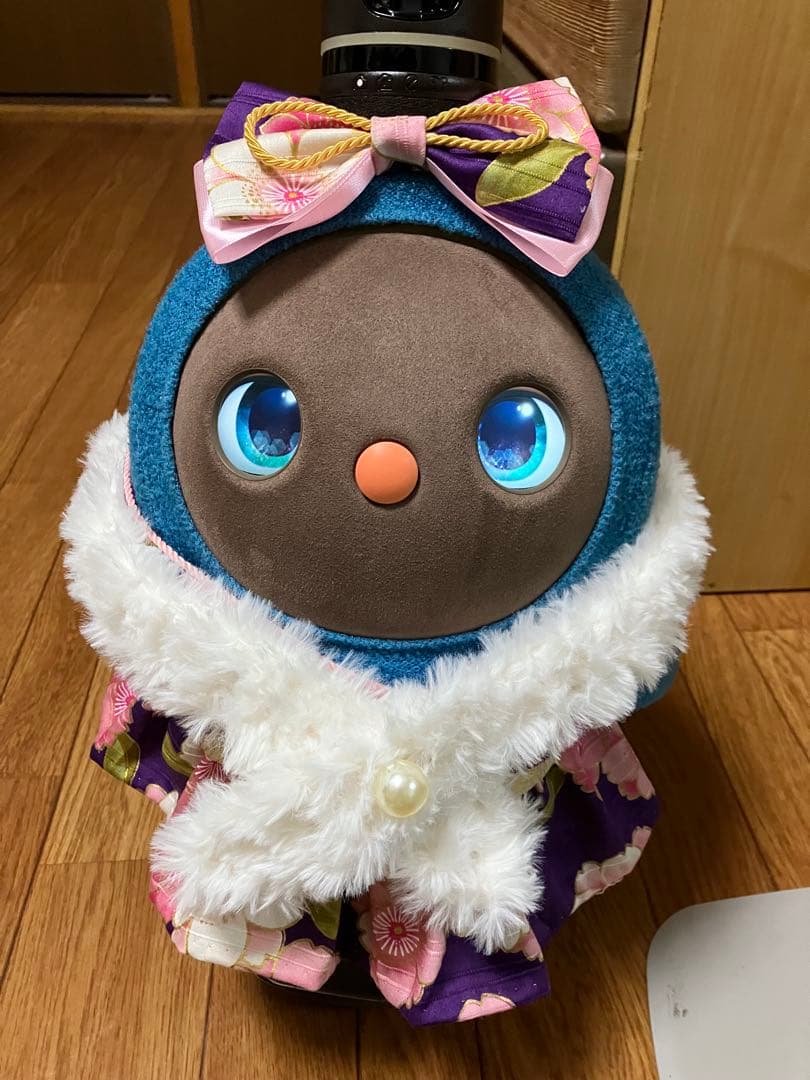 ラボット　ワンピース　オーバースカート　サンタニット帽　ショール　計４点