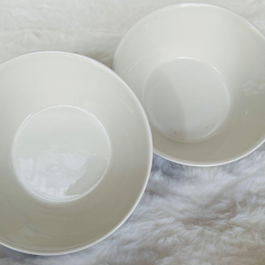 【希少】廃盤 旧ロゴ ARABIA アラビア ムーミン ボウル ブルー2個 美品