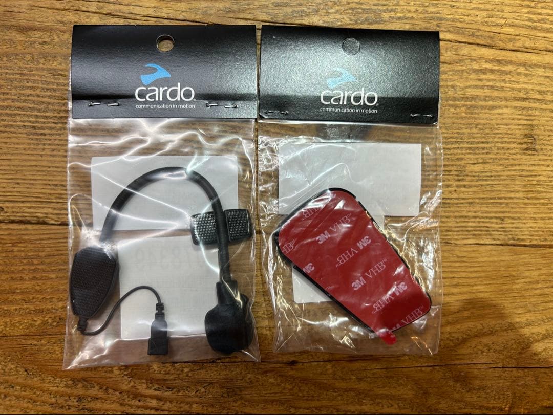 Cardo Packtalk Bold 45ｍｍ JBLスピーカーにアップデート