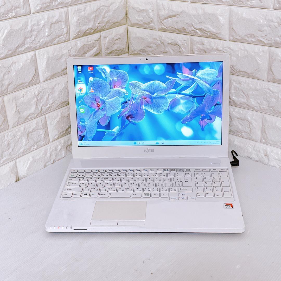 ノートパソコン Windows11 富士通 ノートPC YouTubeに最適