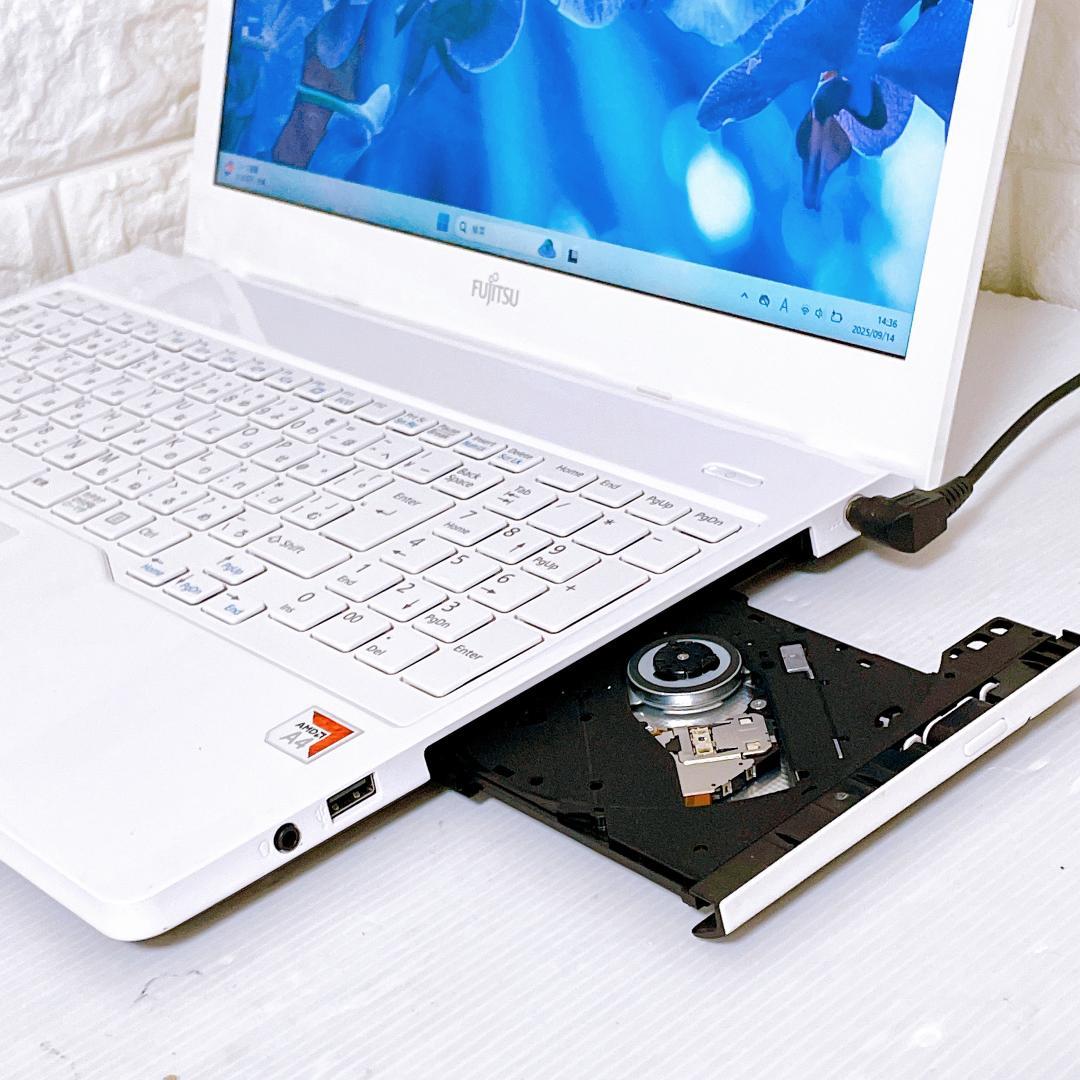 ノートパソコン Windows11 富士通 ノートPC YouTubeに最適