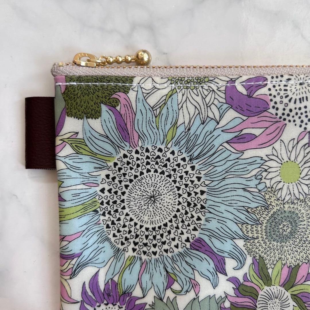 リバティ　スモールスザンナ ハンドメイド　マスクポーチ 通帳ケース　ペンケース