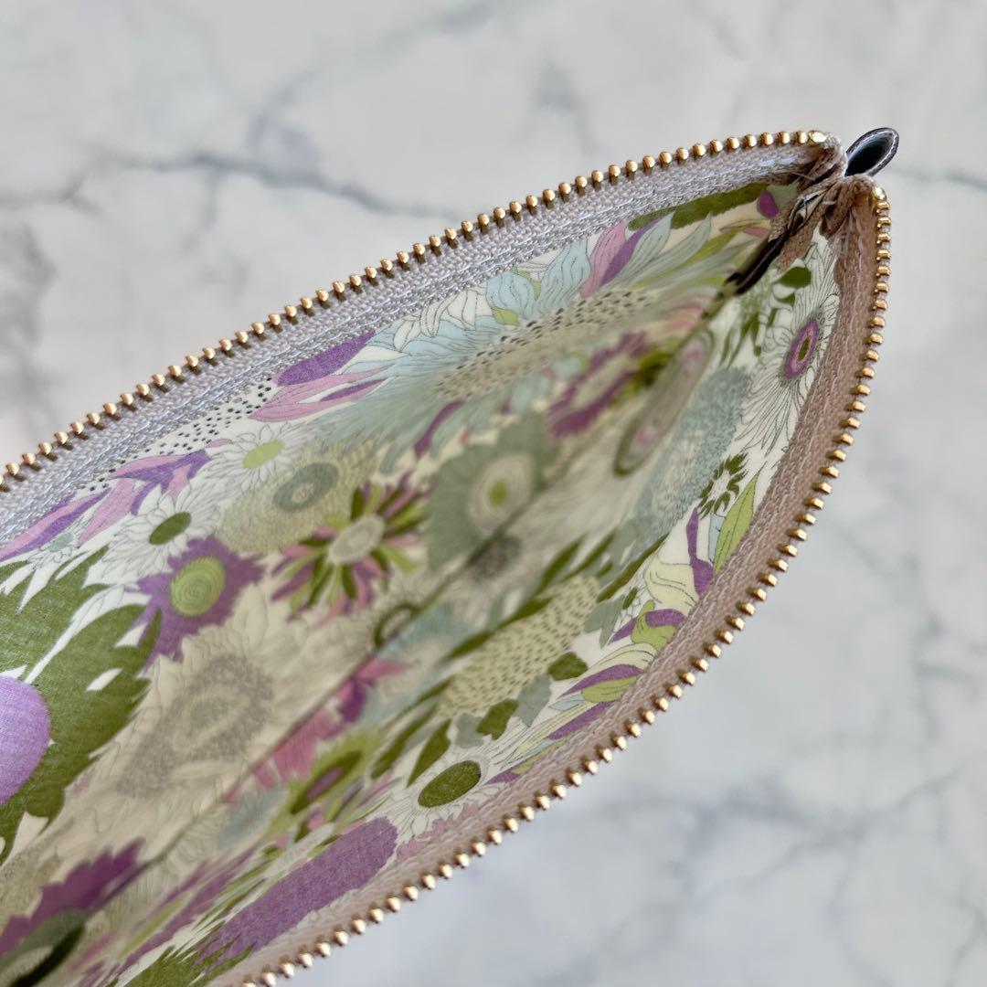 リバティ　スモールスザンナ ハンドメイド　マスクポーチ 通帳ケース　ペンケース