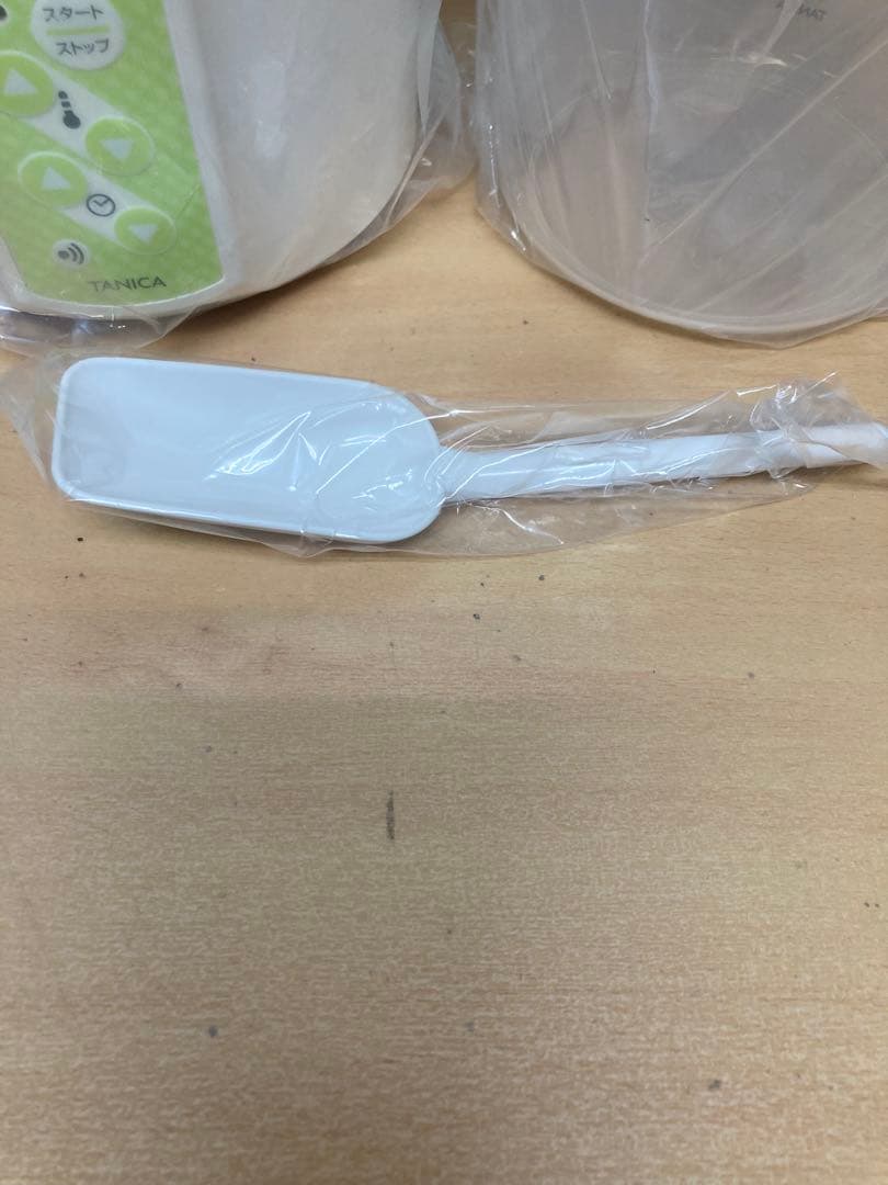 未使用　TANIKA タニカヨーグルティアS YS-01 レシピ本　グリーン