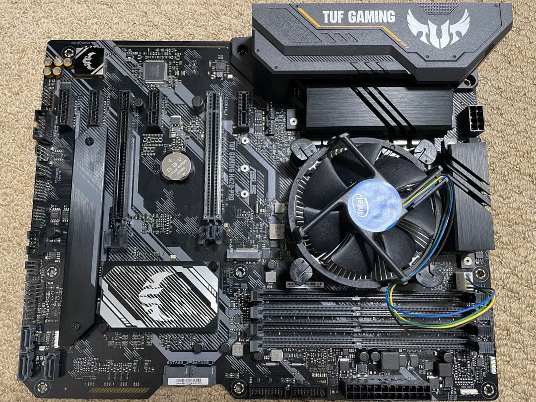CPU ASUS TUF GAMING H470-PRO + i5-10400
