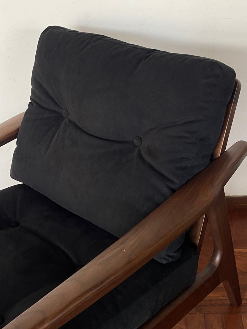 マルニ60 ウォールナット フレーム アームチェア 1シーター 1