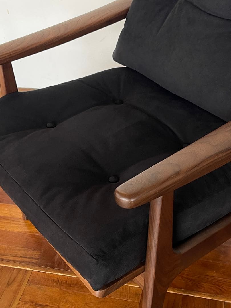 マルニ60 ウォールナット フレーム アームチェア 1シーター 1